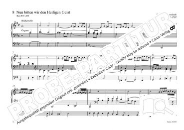 Preview: Notenbeispiel Freiburger Orgelbuch